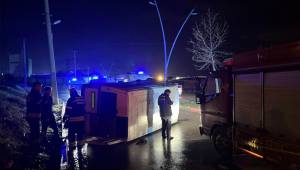 Turgutlu'da Trafik Kazası 7 kişi yaralandı