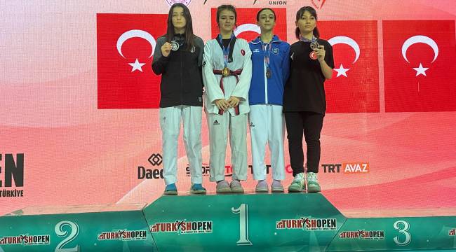 YUNUSEMRELİ TAEKWONDOCULAR TURKISH OPEN'A DAMGA VURDU
