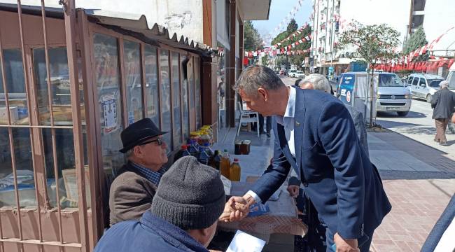 Ahmet Gökmen, Saruhanlı Halkıyla Buluştu