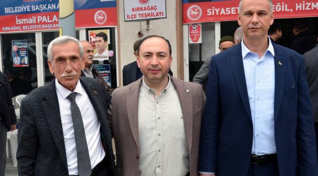 Başkan Adayı Ahmet Gökmen’den Kırkağaç İlçesine Ziyaret