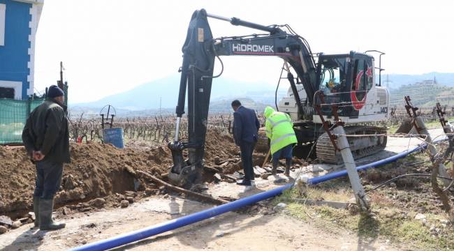 Çeşneli’de İçme Suyu Terfi Hattı Çalışmaları Başladı