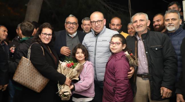 Çetin Akın’a Akçapınar Mahallesinden Tam Destek