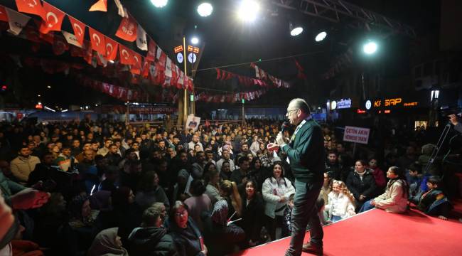 Çetin Akın: “Kalpleri bizimle atan candaşlarım; yine biz kazanacağız”