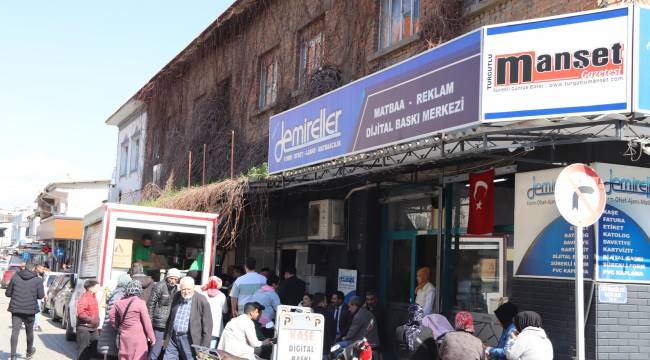 Demireller Matbaası ve Manşet Gazetesinden Lokma Hayrı