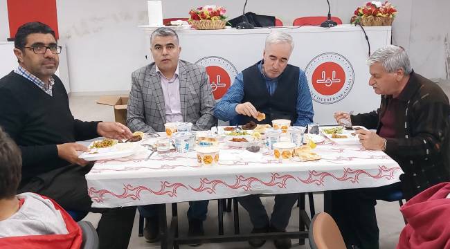 İlçe Müftülük Personel ve Aileleri İftarda Buluştu