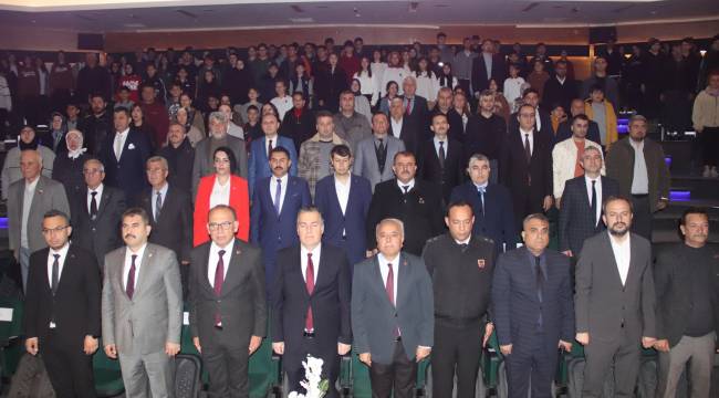 İstiklal Marşı'nın Kabulü ve Mehmet Akif Ersoy'u Anma Programı düzenlendi