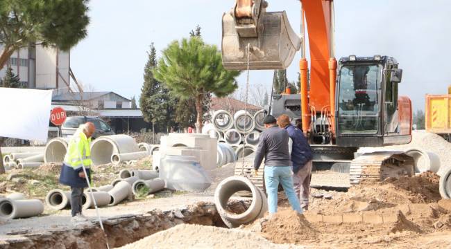 Karaosmanoğlu Sanayi Sitesi’nde Altyapı Çalışmaları Başladı