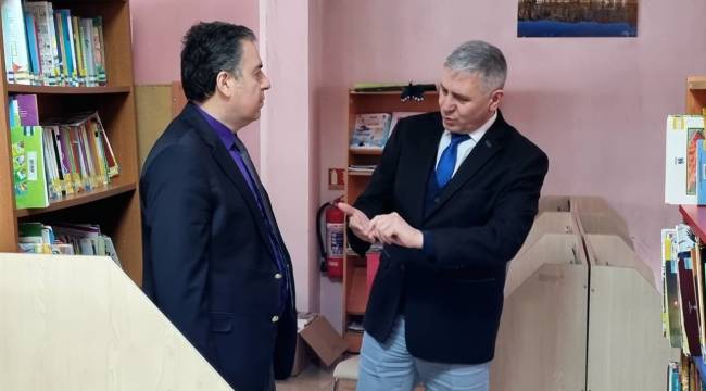 KAYMAKAM KAPANKAYA’DAN GEÇMİŞ OLSUN ZİYARETİ