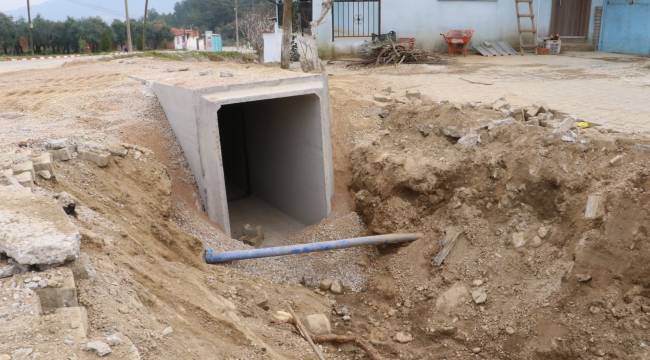 Kurudere Mahallesi’nde Menfez Çalışması Yapıldı