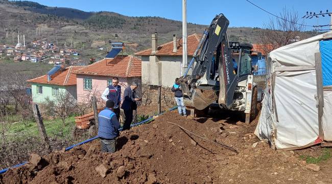 Kuşlar Mahallesi’nde Kanalizasyon Çalışması Yapıldı