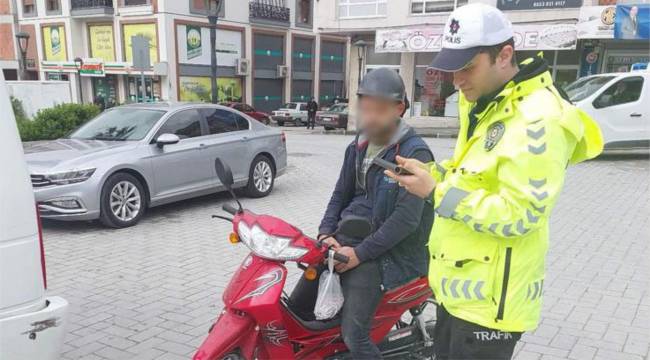 Manisa’da Denetimlerde 15 motosiklet trafikten men edildi
