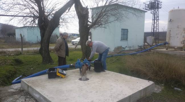 Manisa’da içme Suyu Depoları ve Sondajlar Sürekli Kontrol Altında