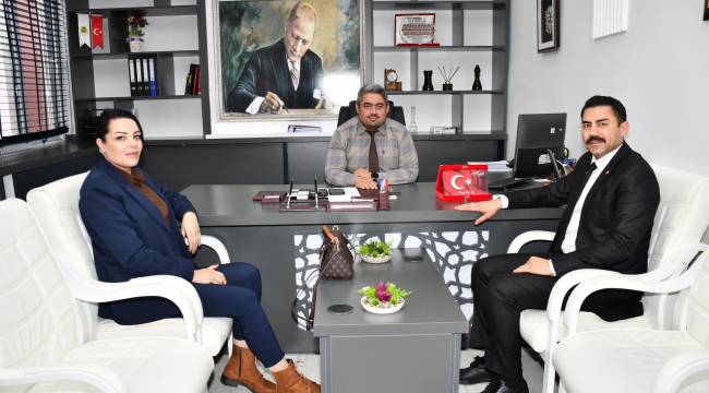 Mevlüt Bulut’tan Müdür Güleç’e Ziyaret