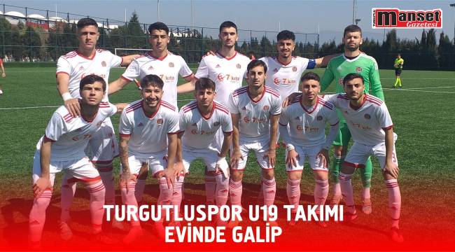 Turgutluspor U19 Takımı Evinde Galip