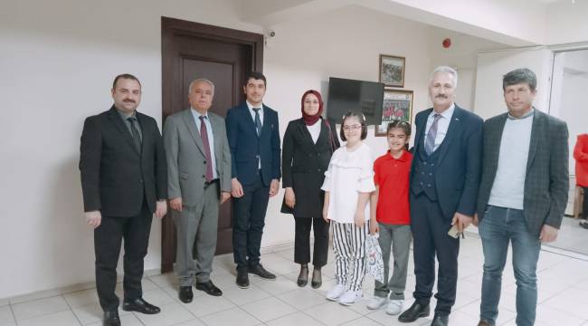 19 Mayıs Ortaokulu’ndan Müdür Ölmez’e Ziyaret