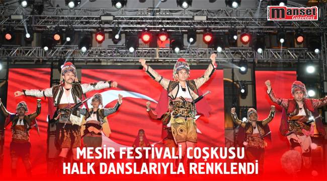 Mesir Festivali Coşkusu Halk Danslarıyla Renklendi