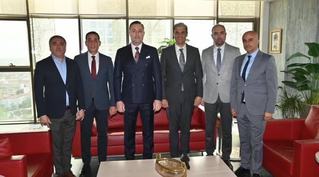 MUOSB’den Başkan Zeyrek’e hayırlı olsun ziyareti