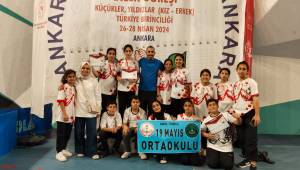 19 Mayıs Ortaokulu’ndan Türkiye Derecesi