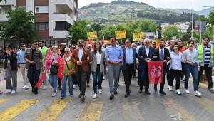 Manisa'da 1 Mayıs Kutlandı