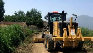 Şehzadeler Ovası'nda yol düzenleme çalışmalarına başlandı