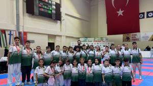 Manisa BBSK’lı karatecilerden 16 madalya