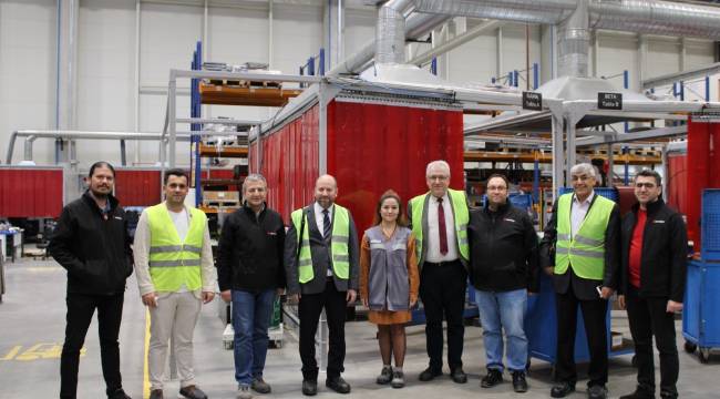 Turgutlu Meslek Yüksekokulu ve Renkler Makina A.Ş.&#039;de İncelemelerde Bulundu