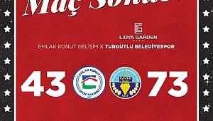 Manisa'nın Tek Kadın Basketbol Takımı Farkla Kazandı
