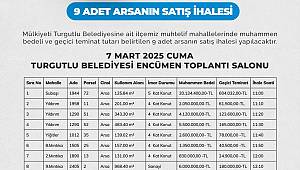 Turgutlu Belediyesi'nden Arsa Satışı İhalesi Duyurusu