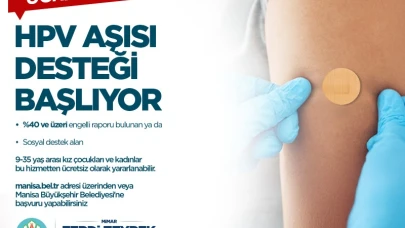 Büyükşehir’den HPV Aşısı Desteği