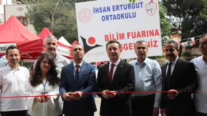Turgutlu İhsan Erturgut Ortaokulu’ndan Bilim Fuarı