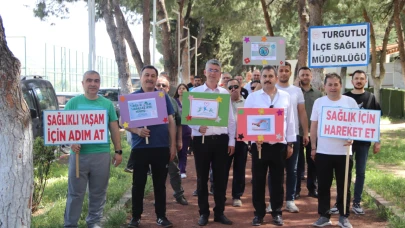 10 Mayıs'ta Turgutlu'da Sağlık İçin Adımlar Atıldı