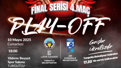 Turgutlu Belediyespor Kadın Basketbol Takımı, Final Serisinde Dördüncü Maç İçin Parkeye Çıkıyor
