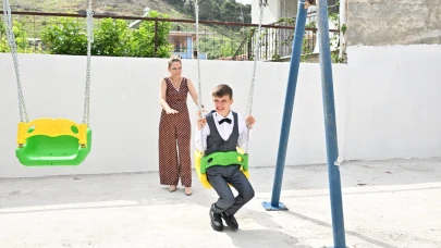 Yakup İçin Bahçe Yenilendi, Nilüfer Anne’ye Büyükşehir’den Destek