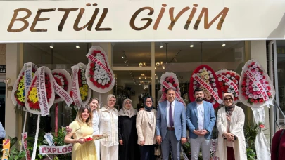 Betül Giyim Yeni Adresinde Açılışını Gerçekleştirdi