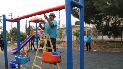 Turgutlu Belediyesi Park ve Bahçeler Müdürlüğünden Kente Estetik Dokunuş