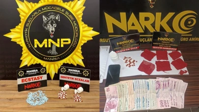 Turgutlu dahil 5 ilçede uyuşturucu operasyonu: Peçetelere dikkat!