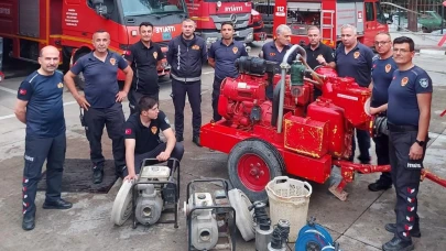Büyükşehir ekipleri sağanak yağış ve fırtınaya karşı teyakkuzda