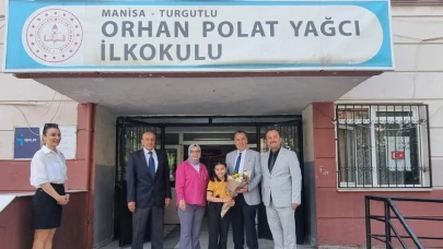 KAYMAKAM KAPANKAYA, 4. SINIF ÖĞRENCİSİ AYŞE NAZ ŞAHİN’İN DAVETİNE KAYITSIZ KALMADI