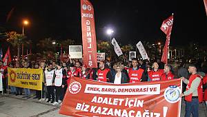 Turgutlu'da 1 Mayıs Yürüyüşü