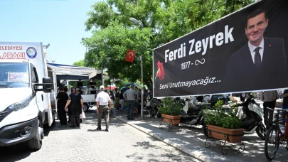 Salihli Belediyesinden Başkan Ferdi Zeyrek için lokma hayrı