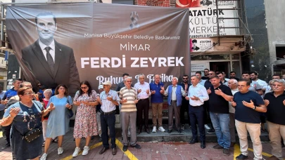 CHP Turgutlu'dan Merhum Başkan Ferdi Zeyrek Anısına Pilav Hayrı