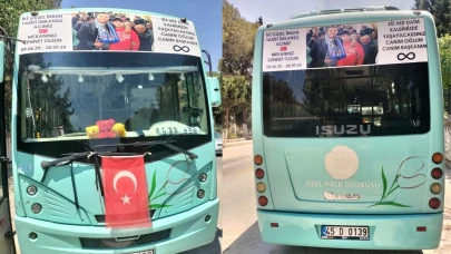 Manisalı Otobüs Şoförü, Kaybettiği Oğlunun ve Başkan Ferdi Zeyrek'in Anısını Yaşatıyor