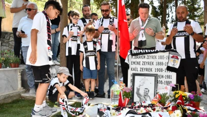 Başkan Ferdi Zeyrek’in Kabri Babalar Günü’nde Ziyaretçi Akınına Uğradı