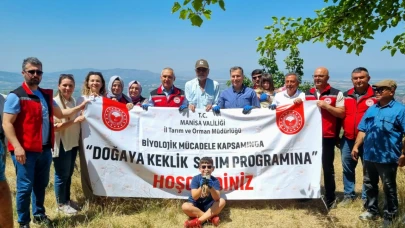 Kene ve Çekirgelere Karşı Mücadele: 200 Keklik Doğa'ya Bırakıldı