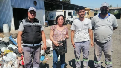 Çöpe Atılan 150 Bin Lirayı Belediye Ekipleri Buldu