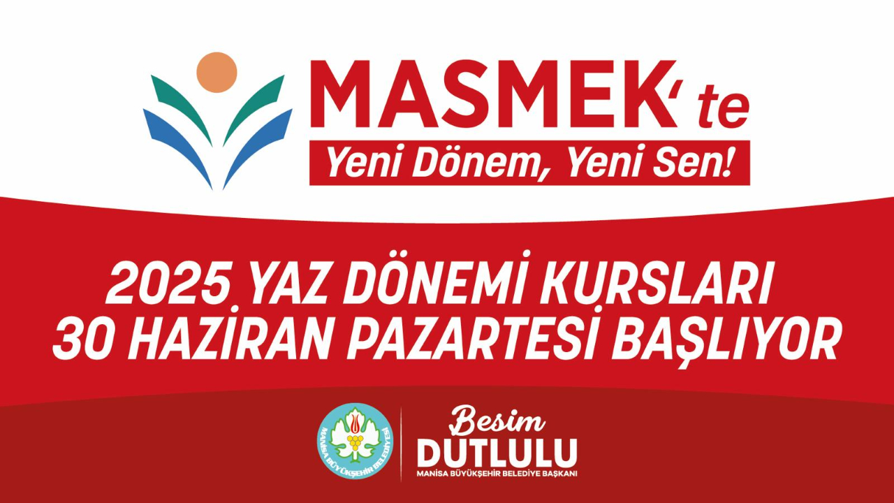 MASMEK’te Yaz Dönemi Kursları Başlıyor