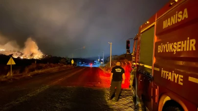 Manisa Büyükşehir’den İzmir’deki Orman Yangınlarına Söndürme Desteği