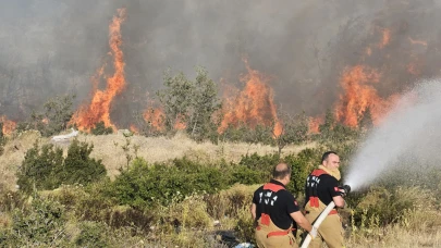 Manisa İtfaiyesi’nden Yarım Yılda 5 Bin Olaya Müdahale