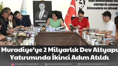 Muradiye’ye 2 Milyarlık Dev Altyapı Yatırımında İkinci Adım Atıldı