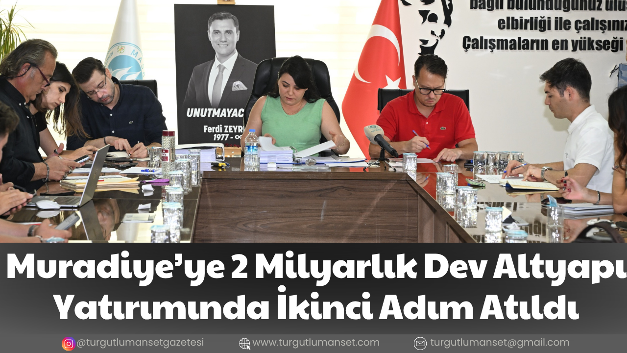 Muradiye’ye 2 Milyarlık Dev Altyapı Yatırımında İkinci Adım Atıldı